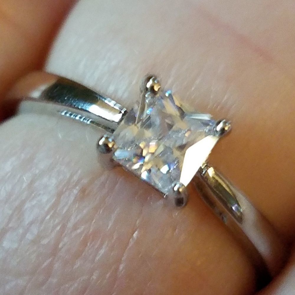 Simulated Diamond Ring - Picture 5 of 7